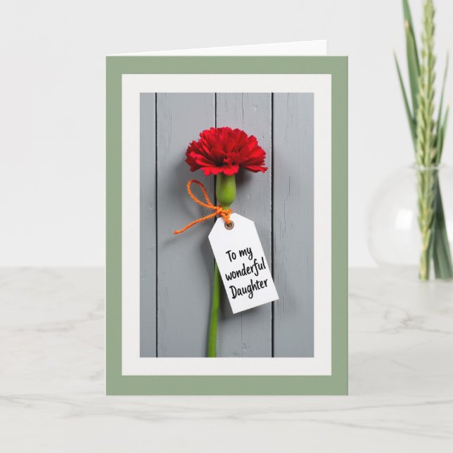 Rustic Affection Mothers Day Card (Front)