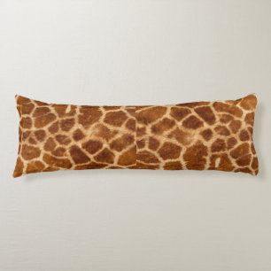 rustic african fashion safari animal giraffe print body pillow