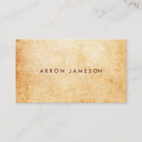 Aged and Rustic Stone Look Surface Artist Business Card Template