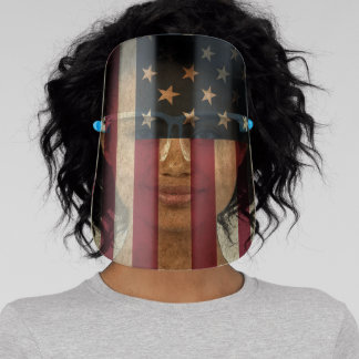 Rustic American Face Shield
