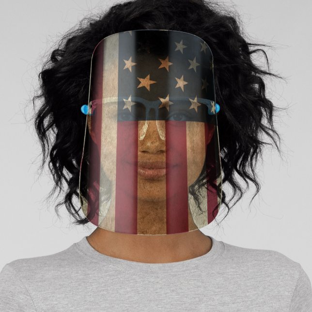 Rustic American Face Shield (Insitu)