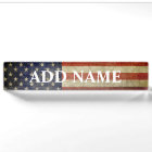 Rustic American Flag