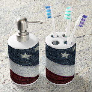 Americana Bath Accessory Sets Zazzle