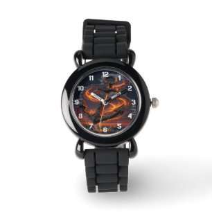 Rustic Anchor with Fire Light – Nautical Sea Lover Watch
