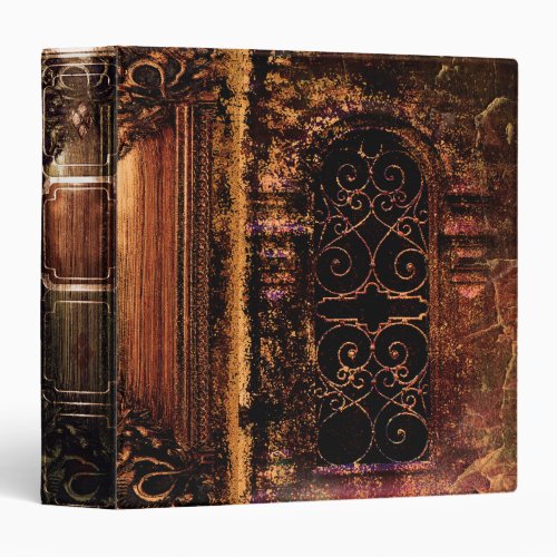 Rustic Ancient Tome Medieval Leather Book Binder