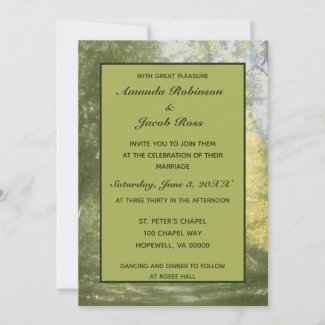 Rustic and Rural Wedding
