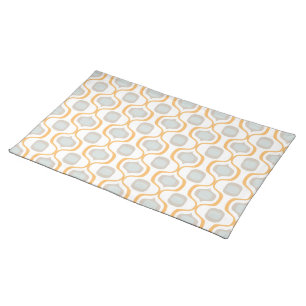 Rustic Angles: Farmhouse Geometric Shades Cloth Placemat