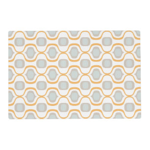 Rustic Angles: Farmhouse Geometric Shades Placemat