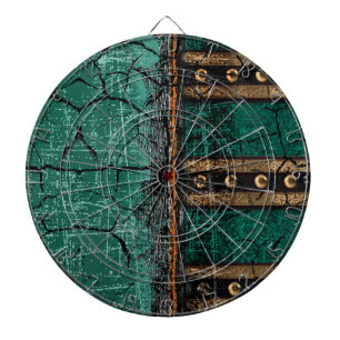 Rustic Antique Ancient Renaissance Tome 1 Dart Board