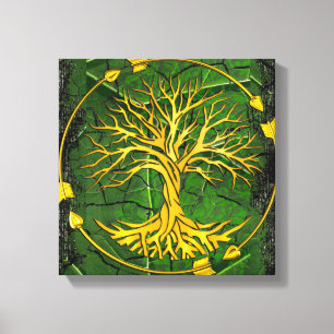 Rustic Antique Ancient Renaissance Tome 2 Canvas Print