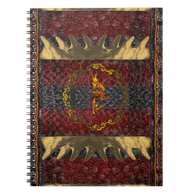Rustic Antique Ancient Renaissance Tome 3a Notebook (Front)