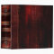 Rustic Antique Ancient Tome Faux Red Leather