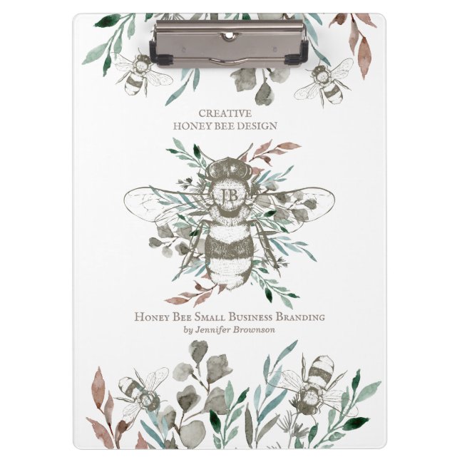 Rustic Apiarist Creative Honey Bee Apiary Clipboard