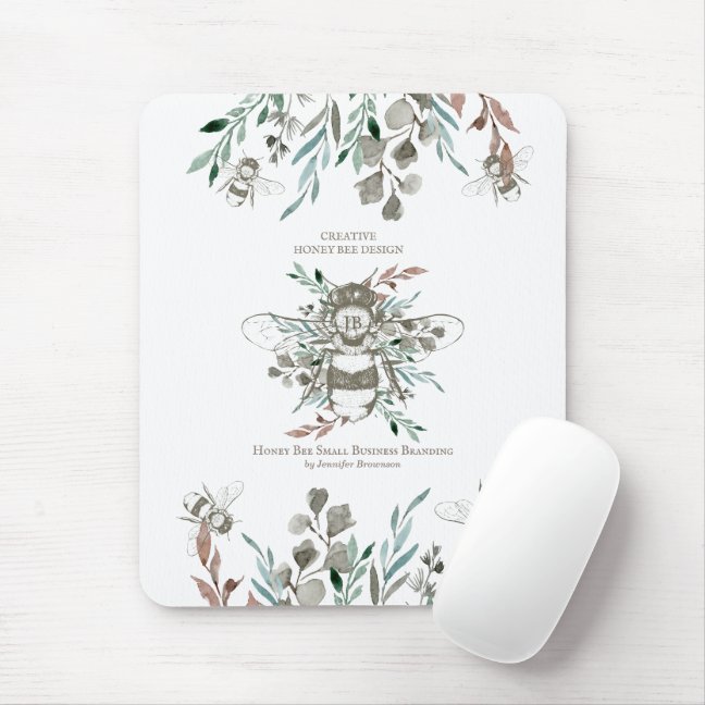 Rustic Apiarist Farm Creative Honey Bee Apiary Mouse Pad