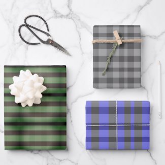 Rustic Assorted Plaid Pattern