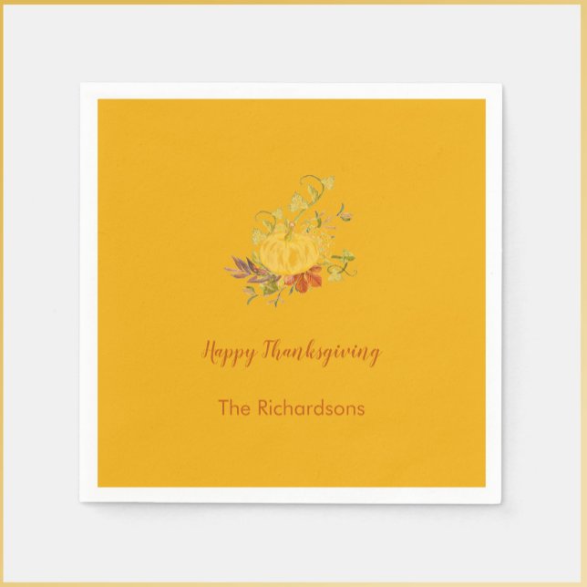 Rustic Autumn Fall Pumpkin Color Thanksgiving Napkins (https://www.zazzle.com/collections/thanksgiving_dinner_party_suite-119989770891588418?rf=23809114553)