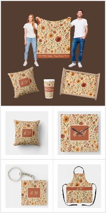 rustic autumn floral seasonal decor