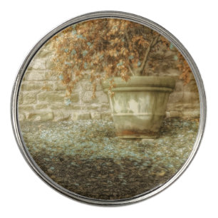 Rustic Autumn Garden Golf Ball Marker