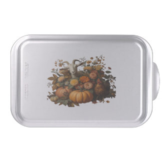 Rustic Autumn Harvest Cake Pan
