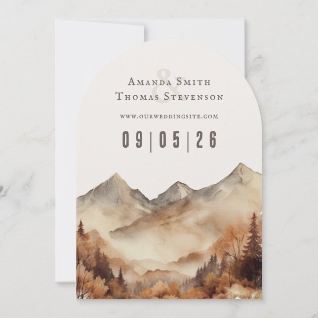 Rustic autumn landscape details enclosure Card (Back)