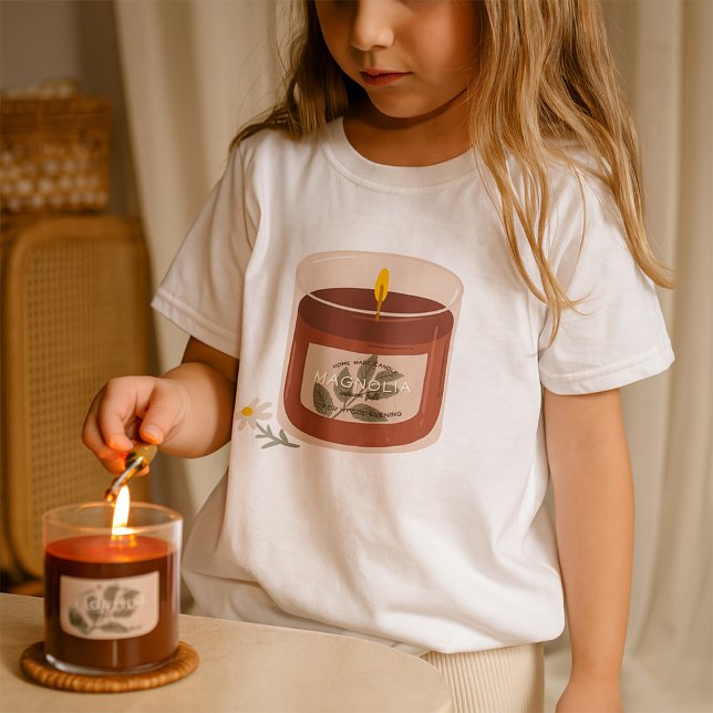 Rustic Autumn Magnolia Candle  T-Shirt (Creator Uploaded)