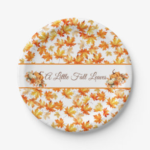Rustic Autumn  Paper Plates