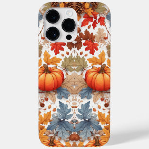 Rustic Autumn Vibes Painted Pumpkins Case-Mate iPhone 14 Pro Max Case