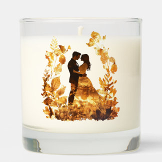 Rustic Autumn Wedding Scented Jar Candle