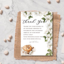 Rustic Baby is Brewing Coffee Baby Shower