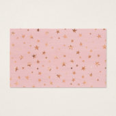 Rustic Baby Name Suggestions Card Girl Baby Shower (Back)