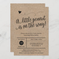 Fishing baby shower, boy rustic Reel excited Invitation