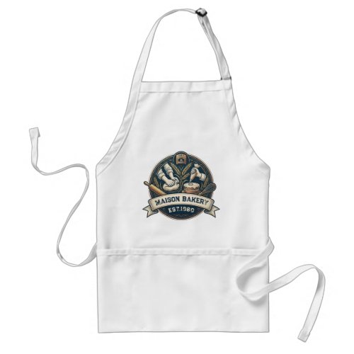 Rustic Bakery Store Pastry Dessert Sweet Cake Shop Adult Apron