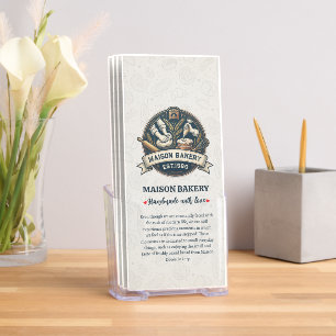 Rustic Bakery Store Pastry Dessert Sweet Cake Shop Brochure