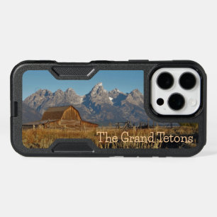 Rustic Barn and the Grand Teton Range in Wyoming iPhone 16 Pro Max Case