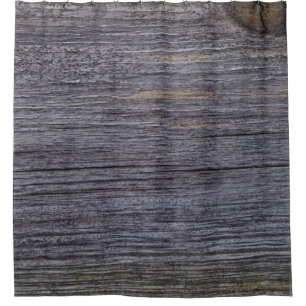 Rustic Barn Gray Farmhouse Wood Grain Shower Curtain