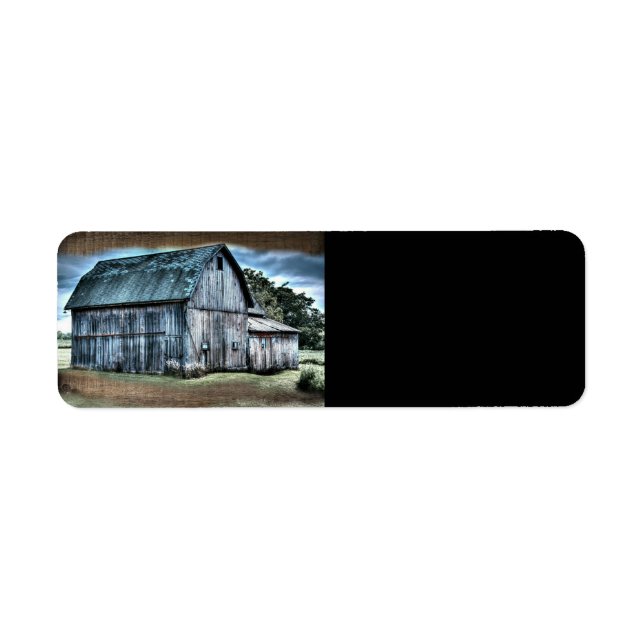 Rustic Barn Label (Front)