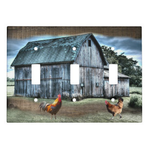 Rustic Barn Light Switch Cover
