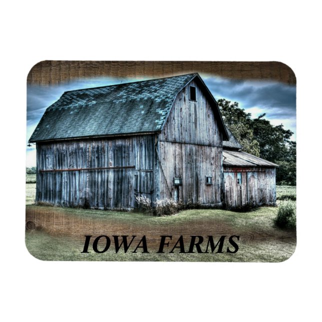 Rustic Barn Magnet (Horizontal)