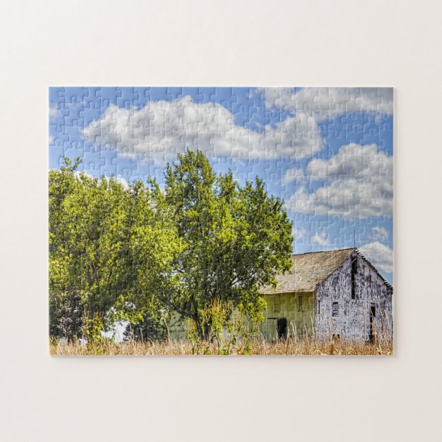 Rustic Barn Ohio. Jigsaw Puzzle (Horizontal)