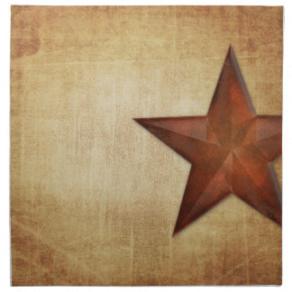 Rustic Barn Star Napkin