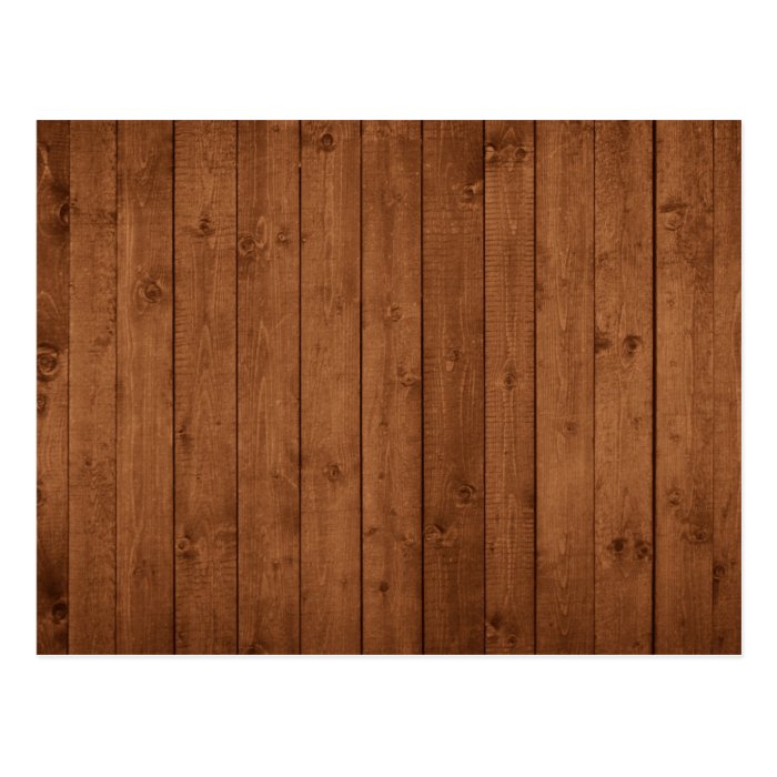 Rustic Barn Wall Made of Old Wooden Brown Planks Post Card