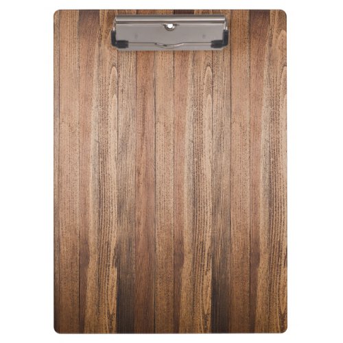 Rustic barn wood boards clipboard