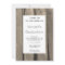 Rustic Barn Wood Graduation Party Invitation