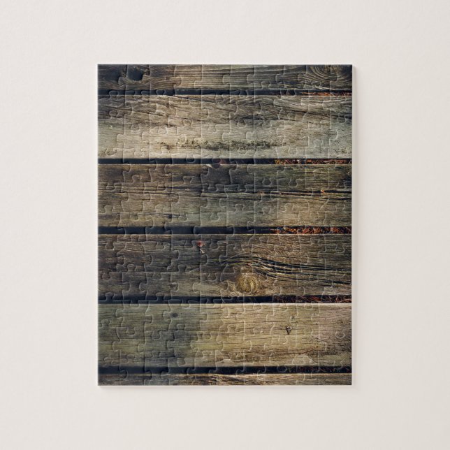 Rustic Barn Wood Jigsaw Puzzle (Vertical)