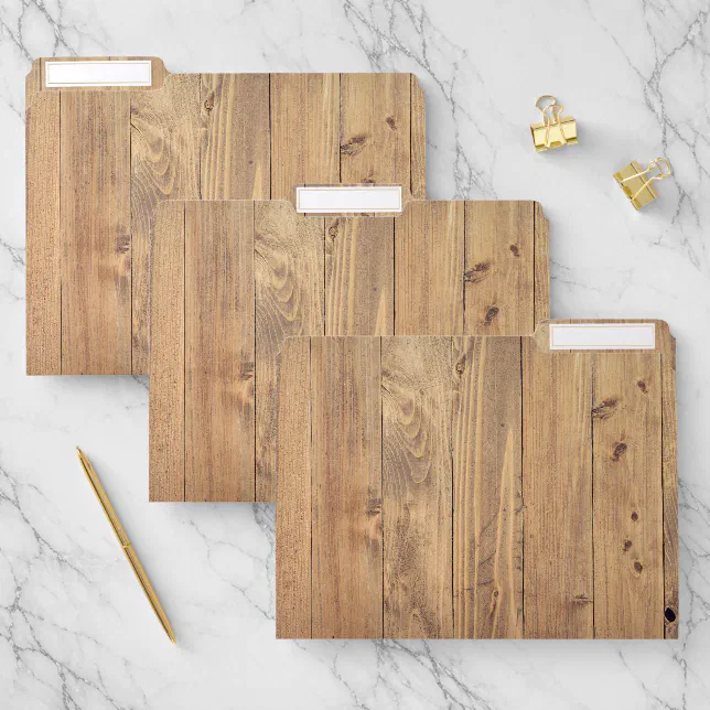 Rustic File Folder Rustic Barn Wood Pattern File Folder | Zazzle