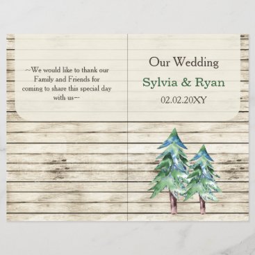 Rustic Barn Wood Pine Wedding