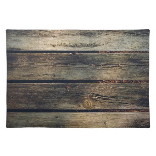 Rustic Barn Wood Placemat