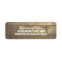 Rustic Barn Wood Wedding Label | Zazzle