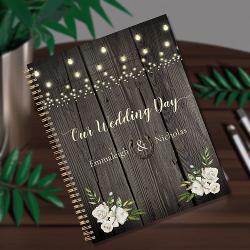 Rustic Barn Wood Wedding Planner