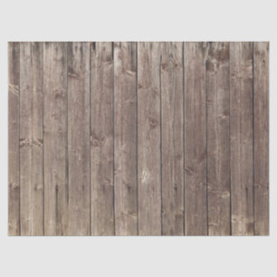 Rustic Barnwood Decoupage Background Tissue Paper